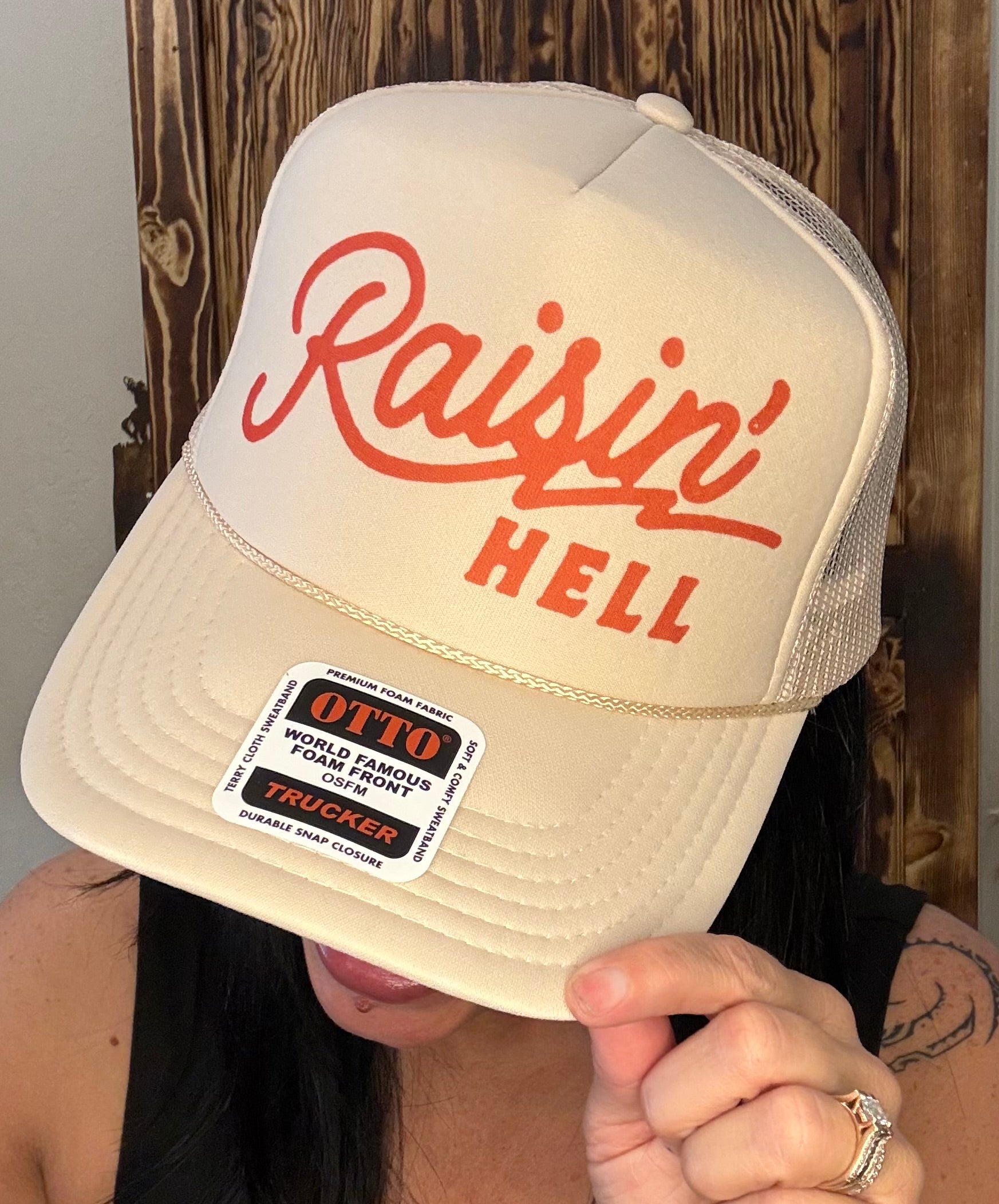 Raisin' Hell - Foam Trucker Hat