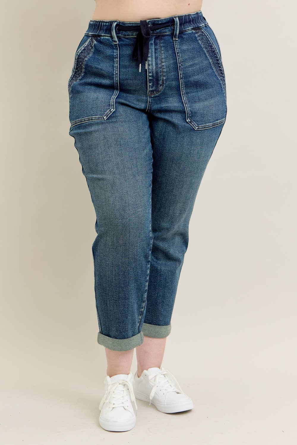Judy Blue Plus High Rise Jogger JB88971 - Plus