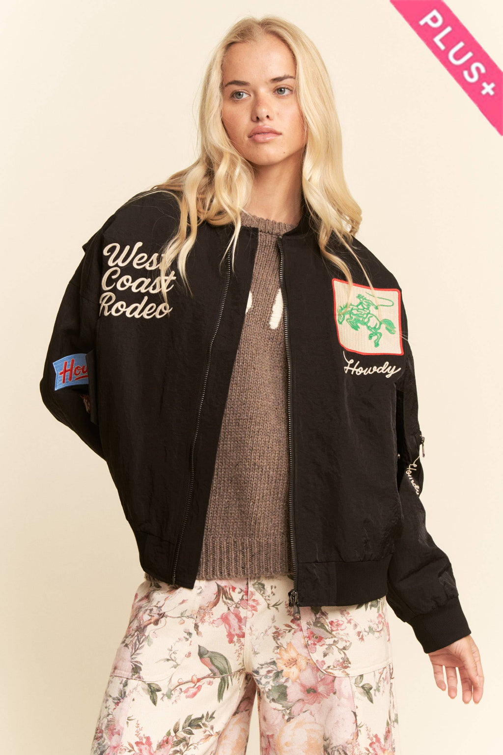 *PLUS WEST COAST RODEO EMBROIDERED BOMBER JACKET MAY 4-6