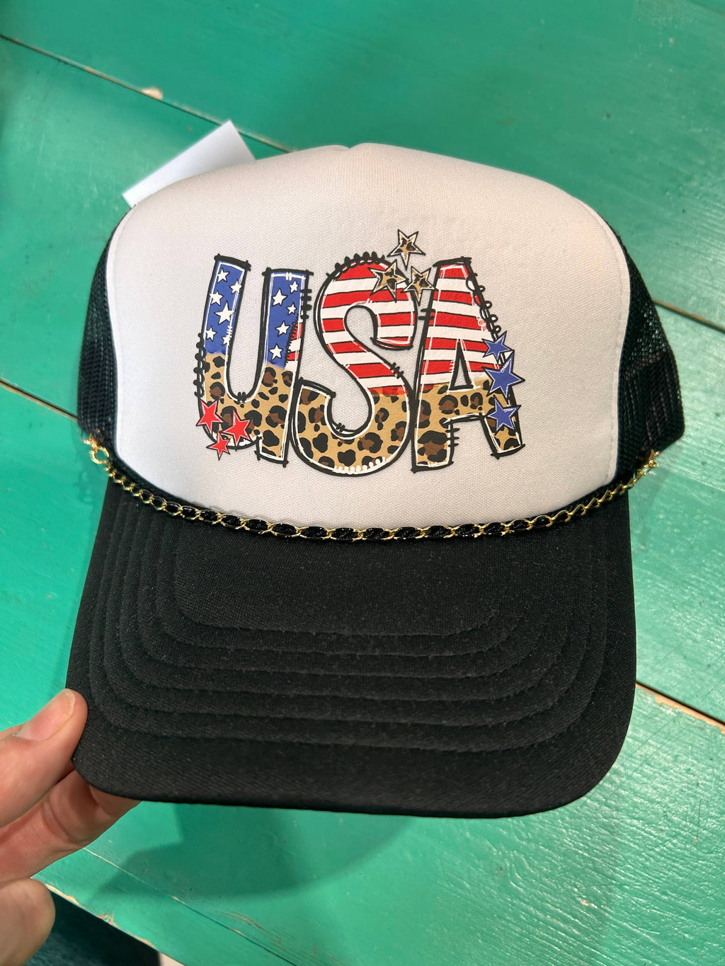 Black Color Dipped Trucker Chain