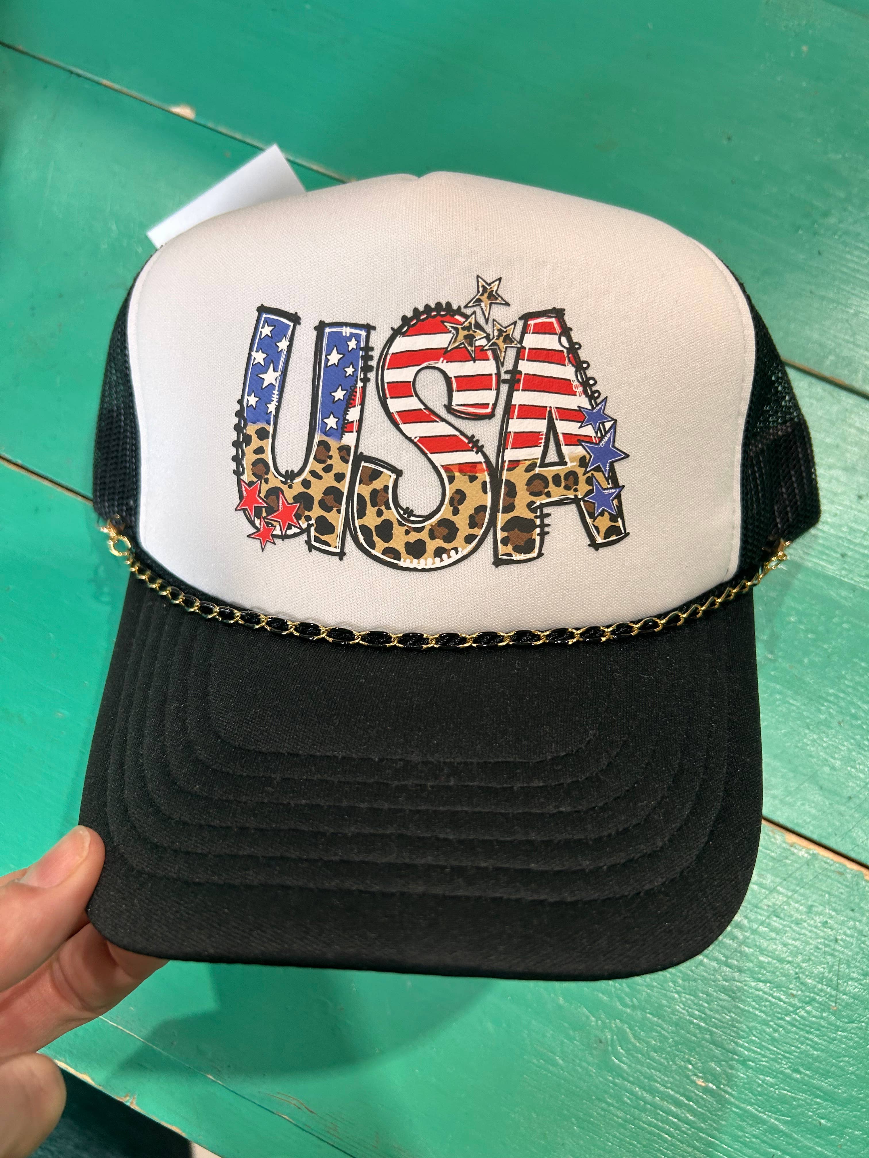 Black Color Dipped Trucker Chain