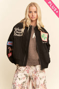 *PLUS WEST COAST RODEO EMBROIDERED BOMBER JACKET MAY 4-6