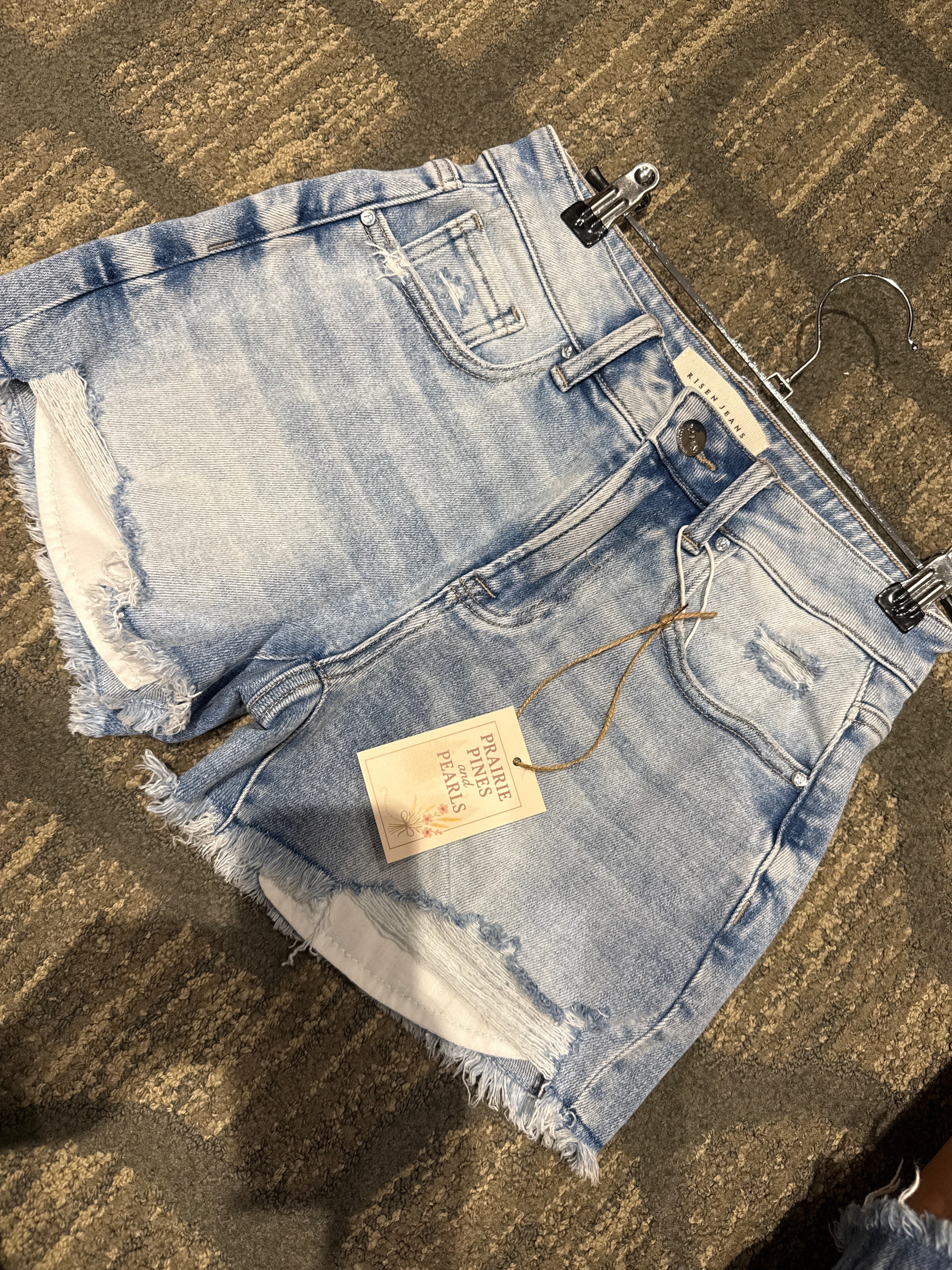 RISEN Shorts Light wash RDS6257