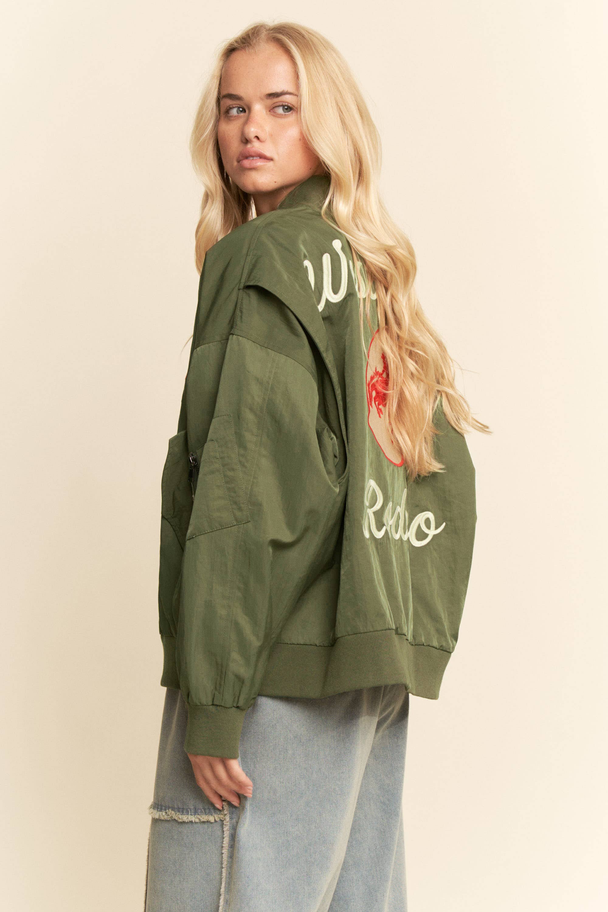 *PLUS WEST COAST RODEO EMBROIDERED BOMBER JACKET MAY 4-6
