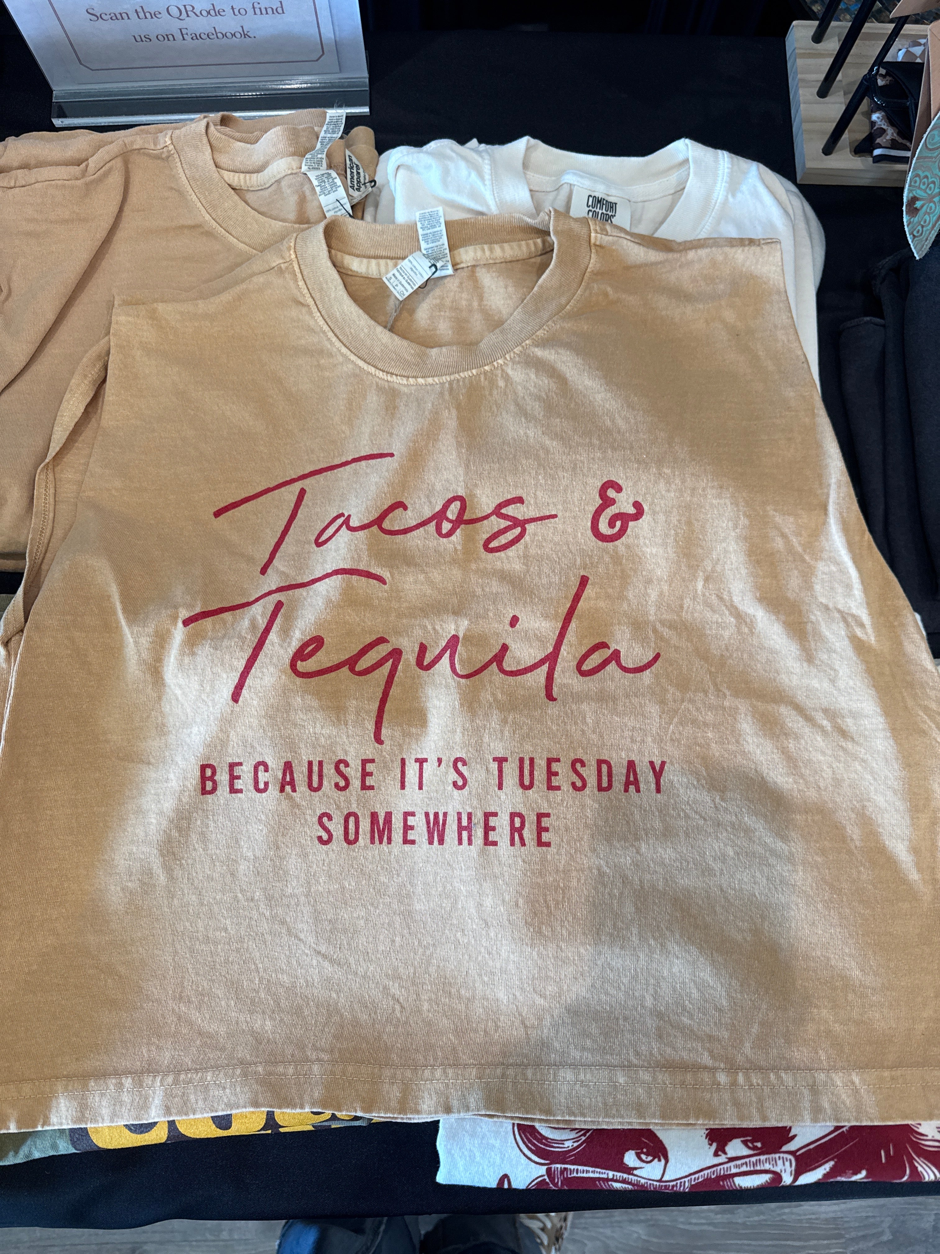 Tacos & Tequila Muscle Tee