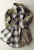 Corduroy Plaid Shacket