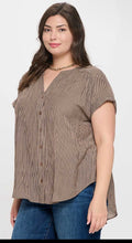 Plus- Pinstripe Button Down