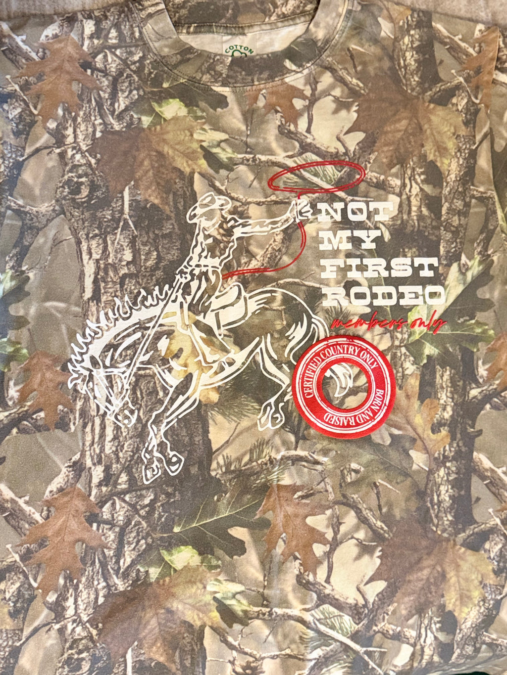 Camo- Oversized Tee
