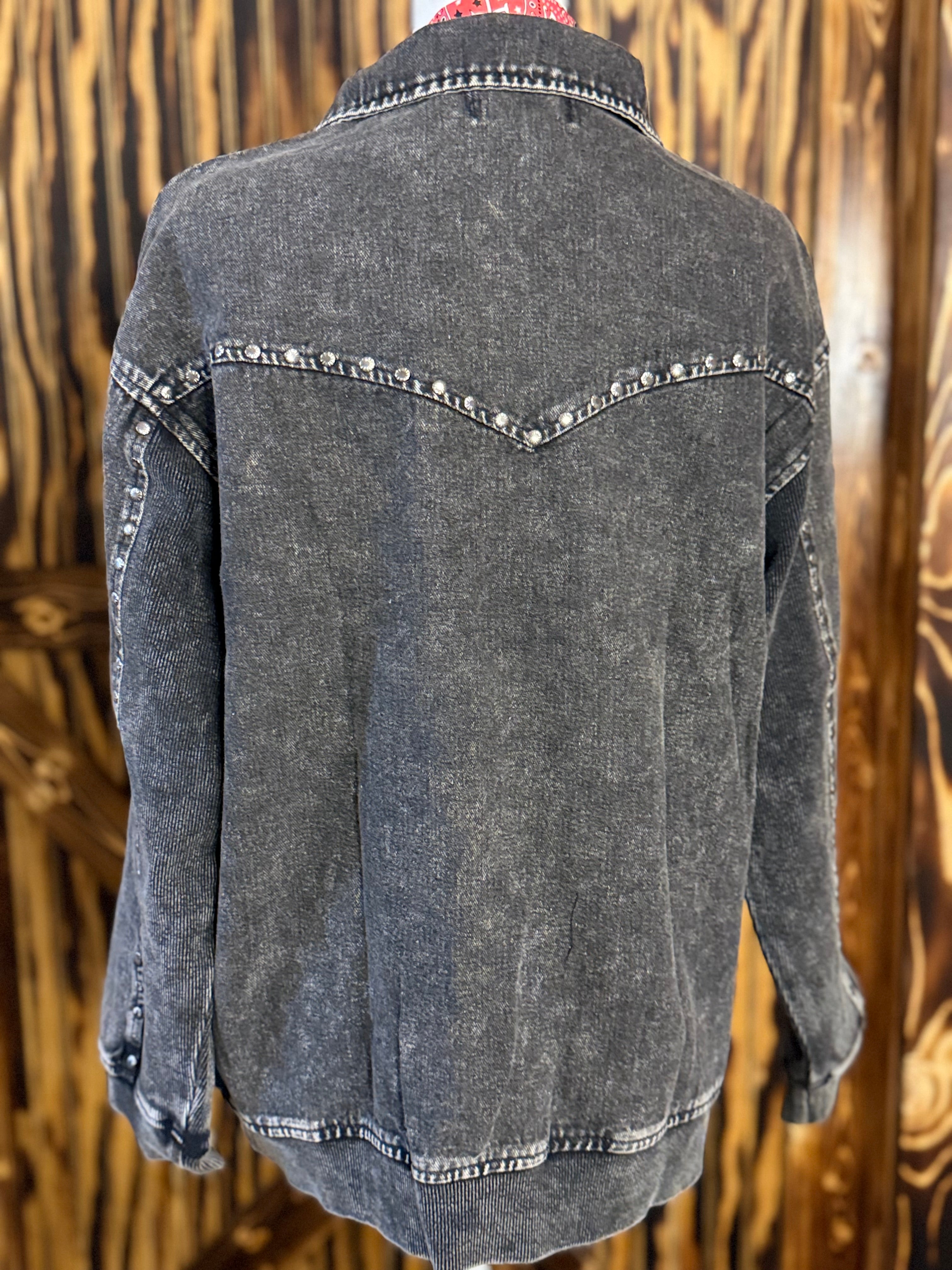 Studded Creek 1/4 Zip Midnight