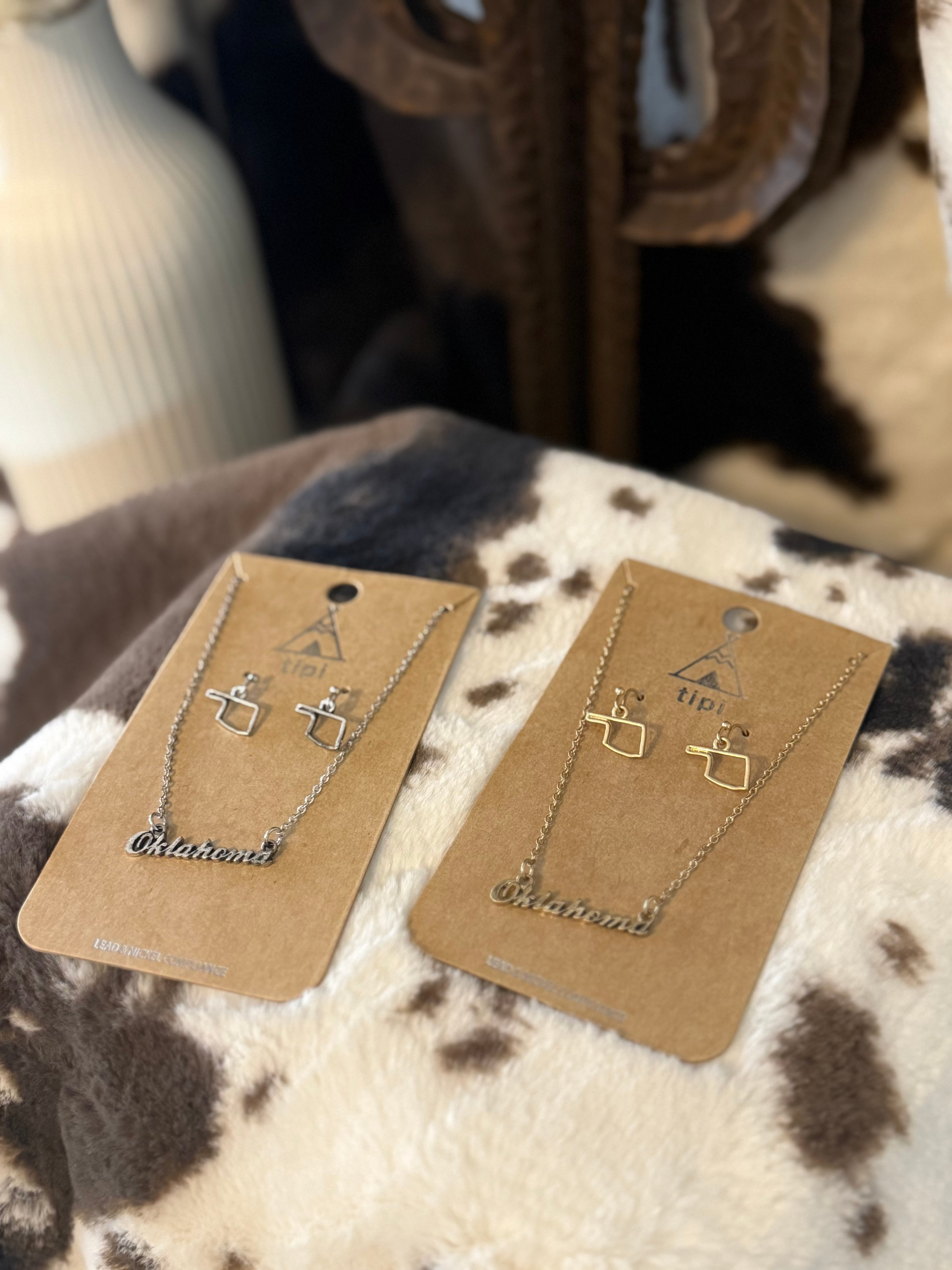 Oklahoma Necklace & Earring Set