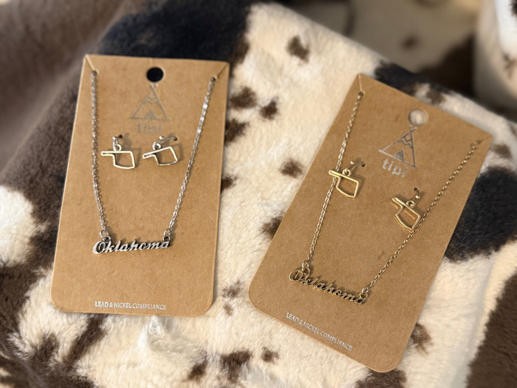 Oklahoma Necklace & Earring Set