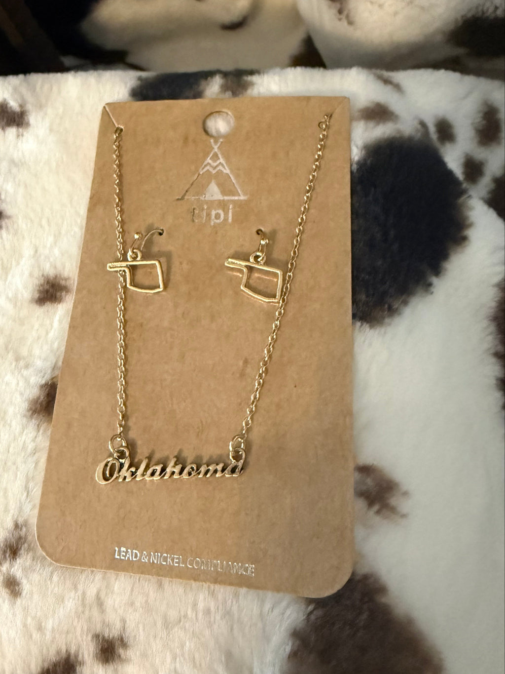Oklahoma Necklace & Earring Set