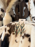 Beaded Fringe Earrings