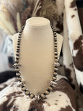 Navajo Beaded Necklace with Sunburst Beads