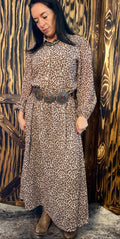 Light Cheetah Dress