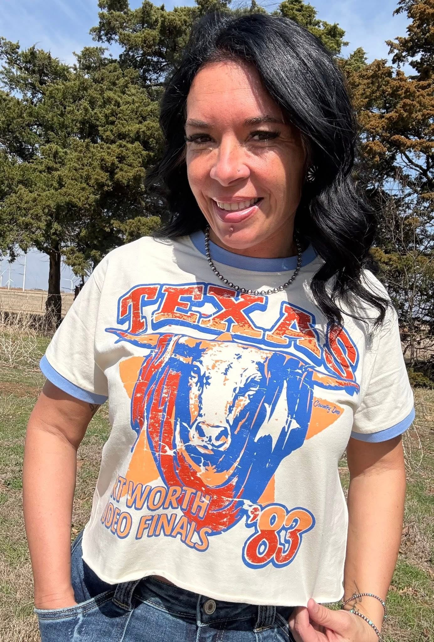 Texas 1983 Fort Worth Rodeo Tee