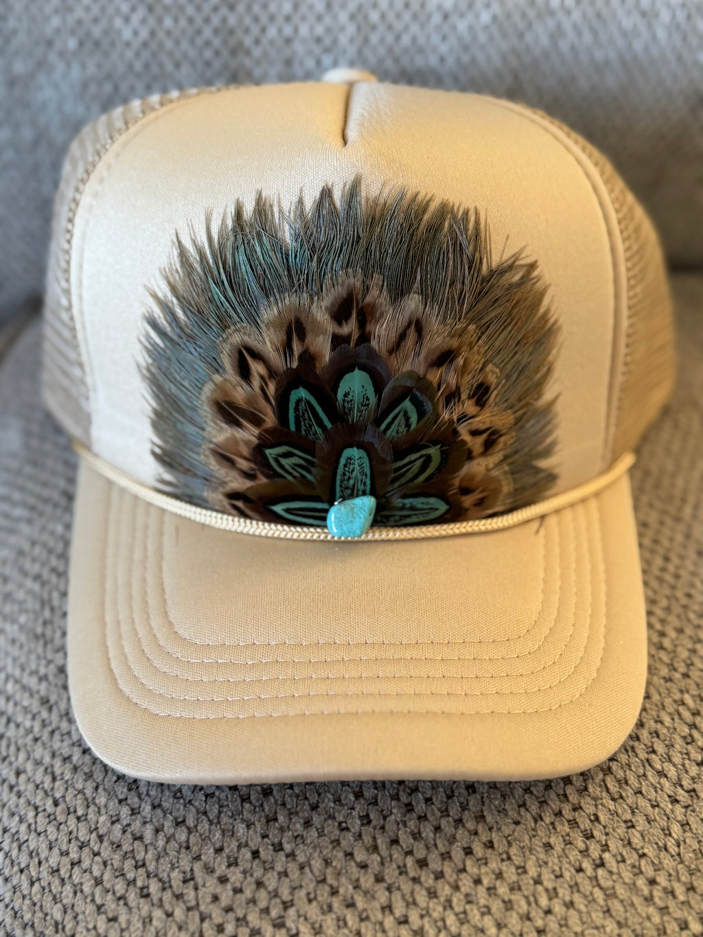 Feather Western Trucker Hat