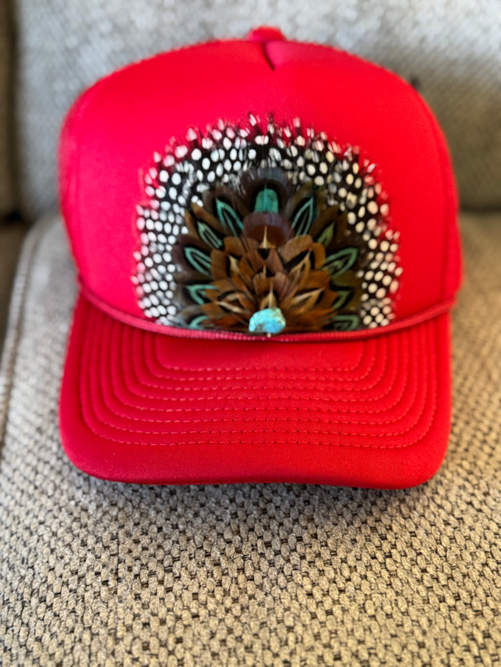Feather Western Trucker Hat