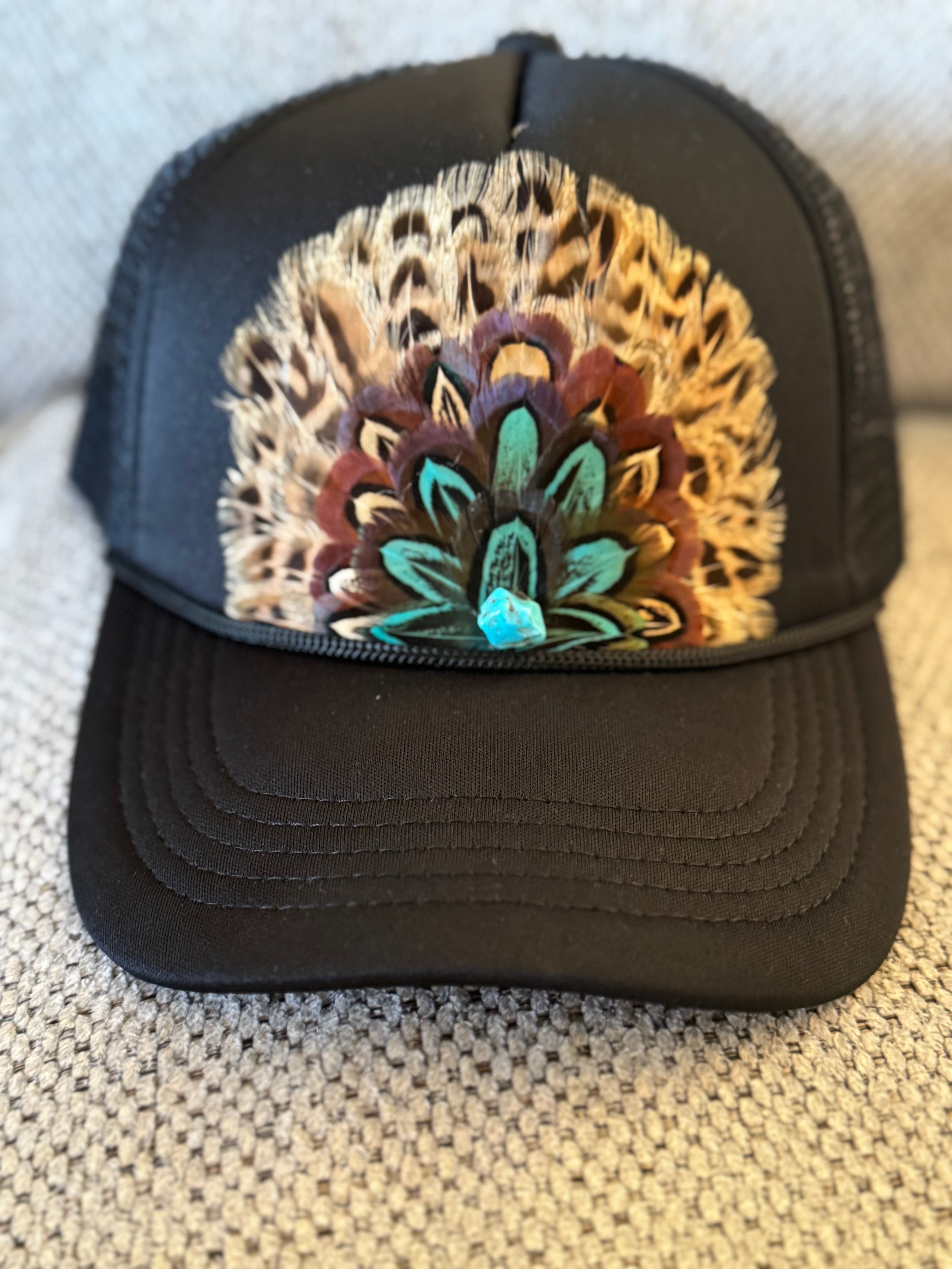 Feather Western Trucker Hat