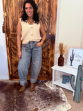 Sand 3 Button Down Sweater Vest