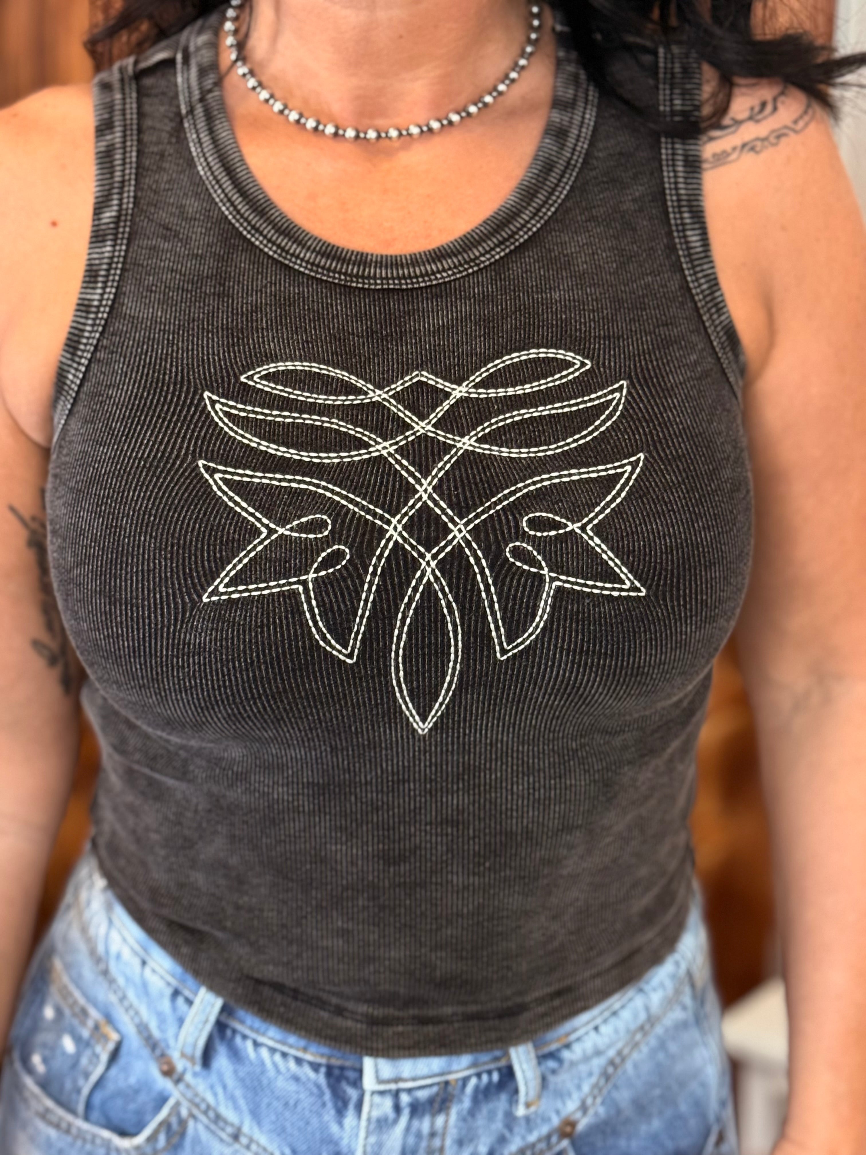 Boot Stitch Tank Top