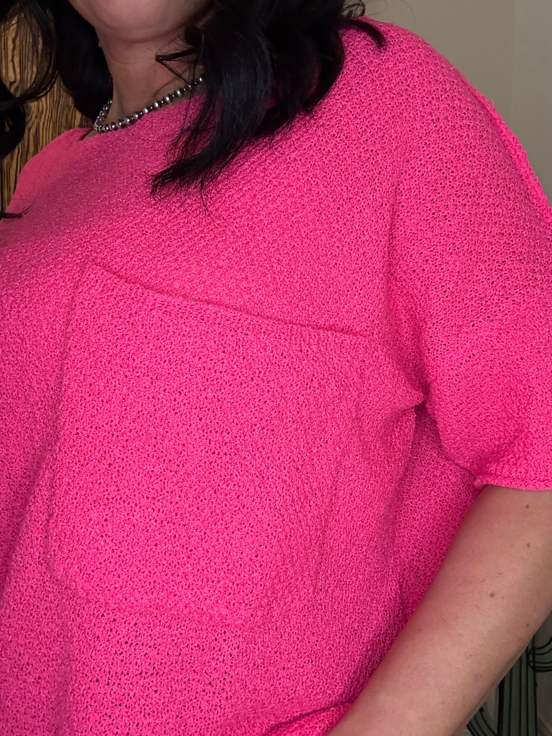 Front Pocket Knit Sweater