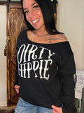 Dirty Hippie Black Sweatshirt