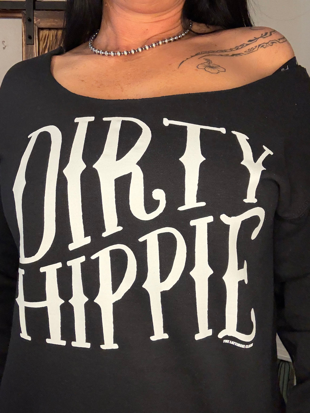 Dirty Hippie Black Sweatshirt