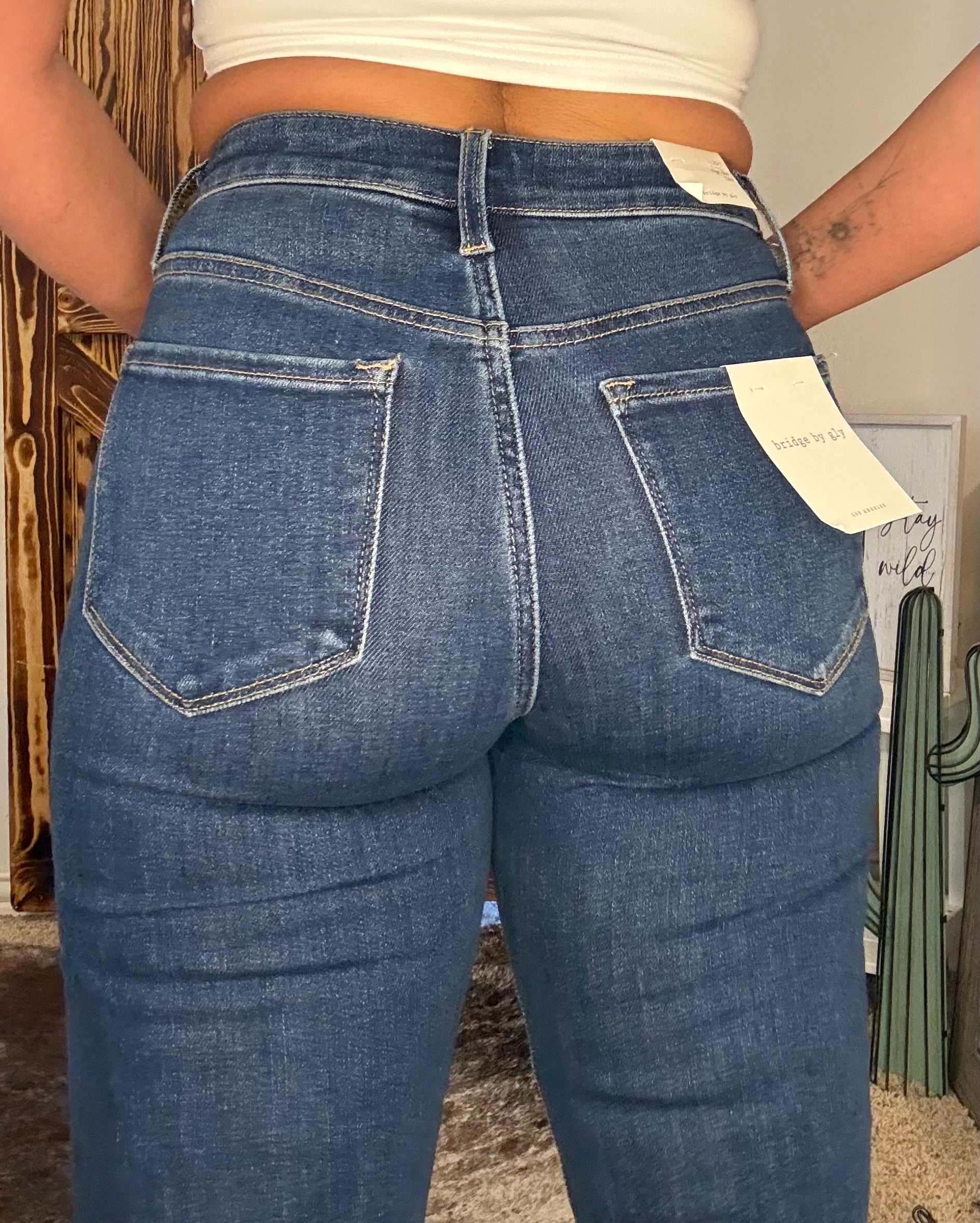 Bridge by Gly High Rise Flare Jeans R1036