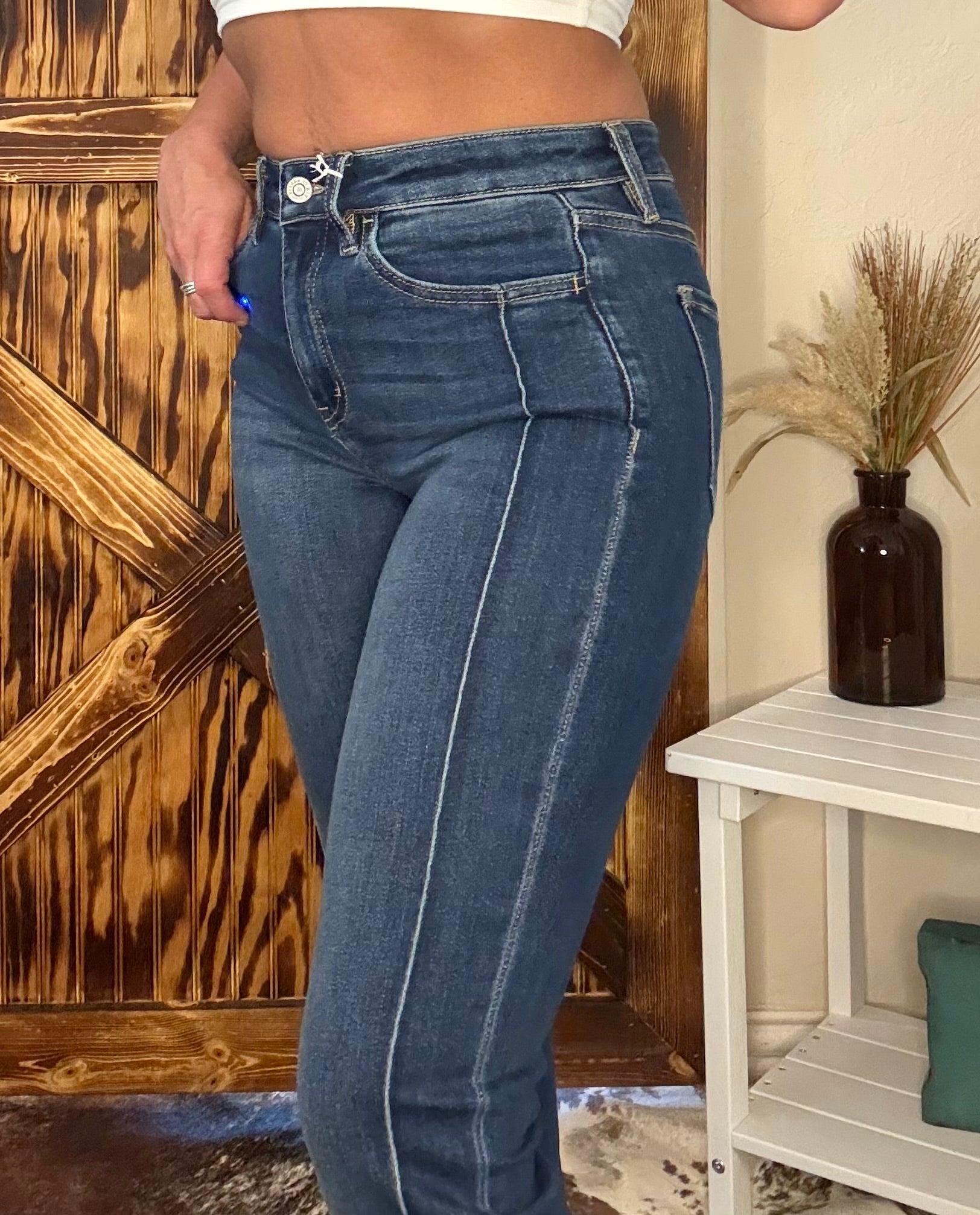 Bridge by Gly High Rise Flare Jeans R1036