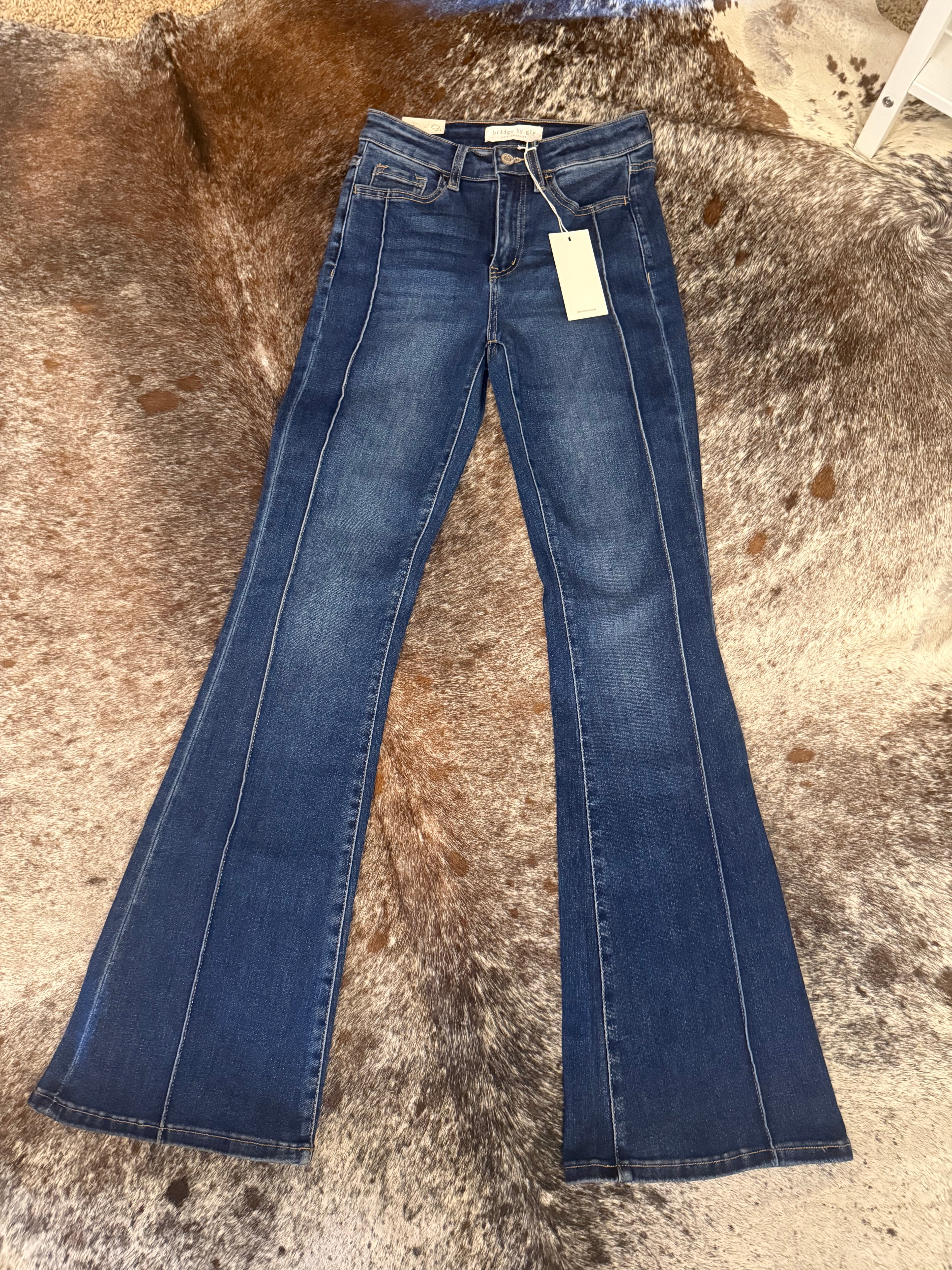 Bridge by Gly High Rise Flare Jeans R1036