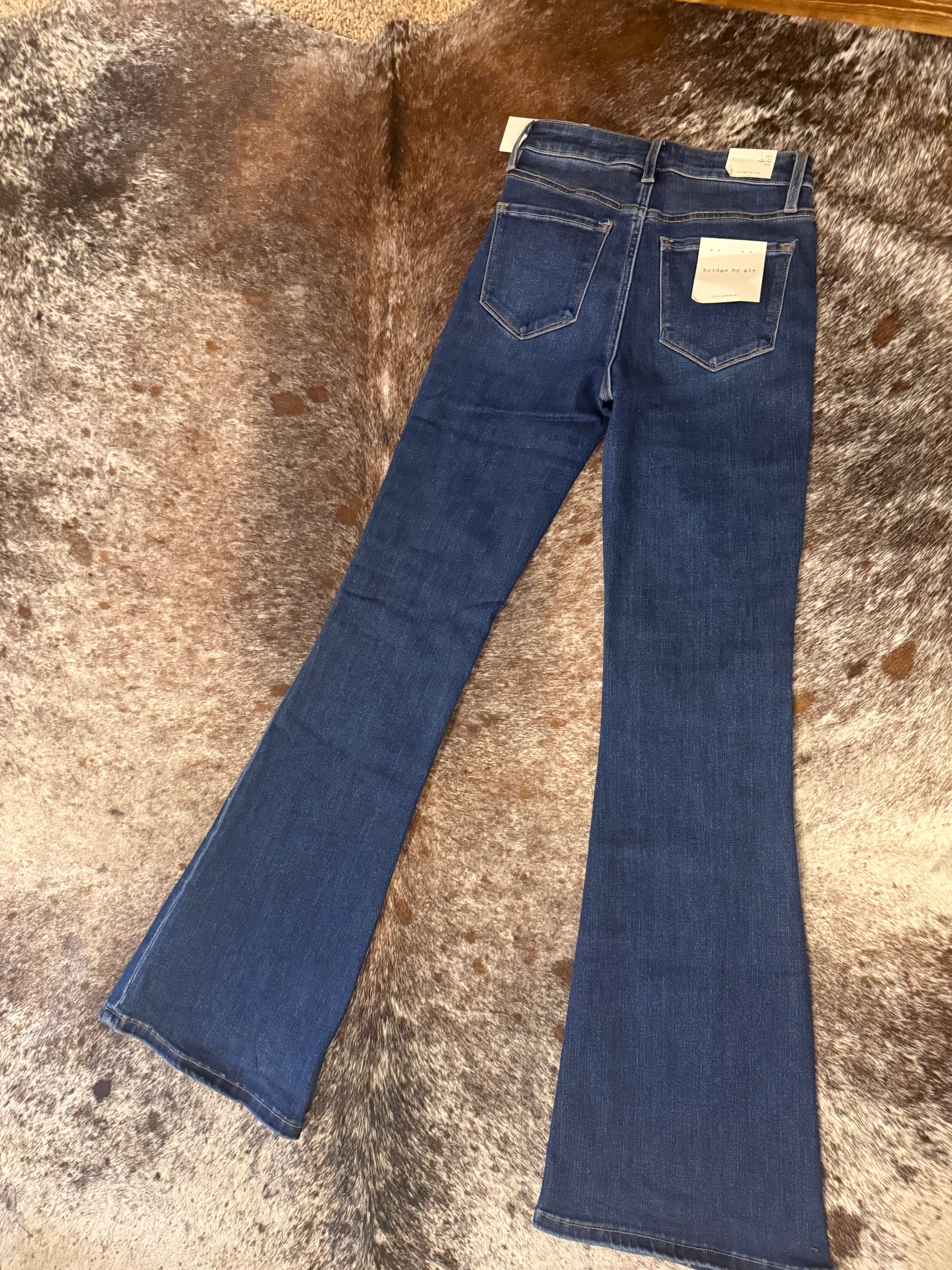 Bridge by Gly High Rise Flare Jeans R1036