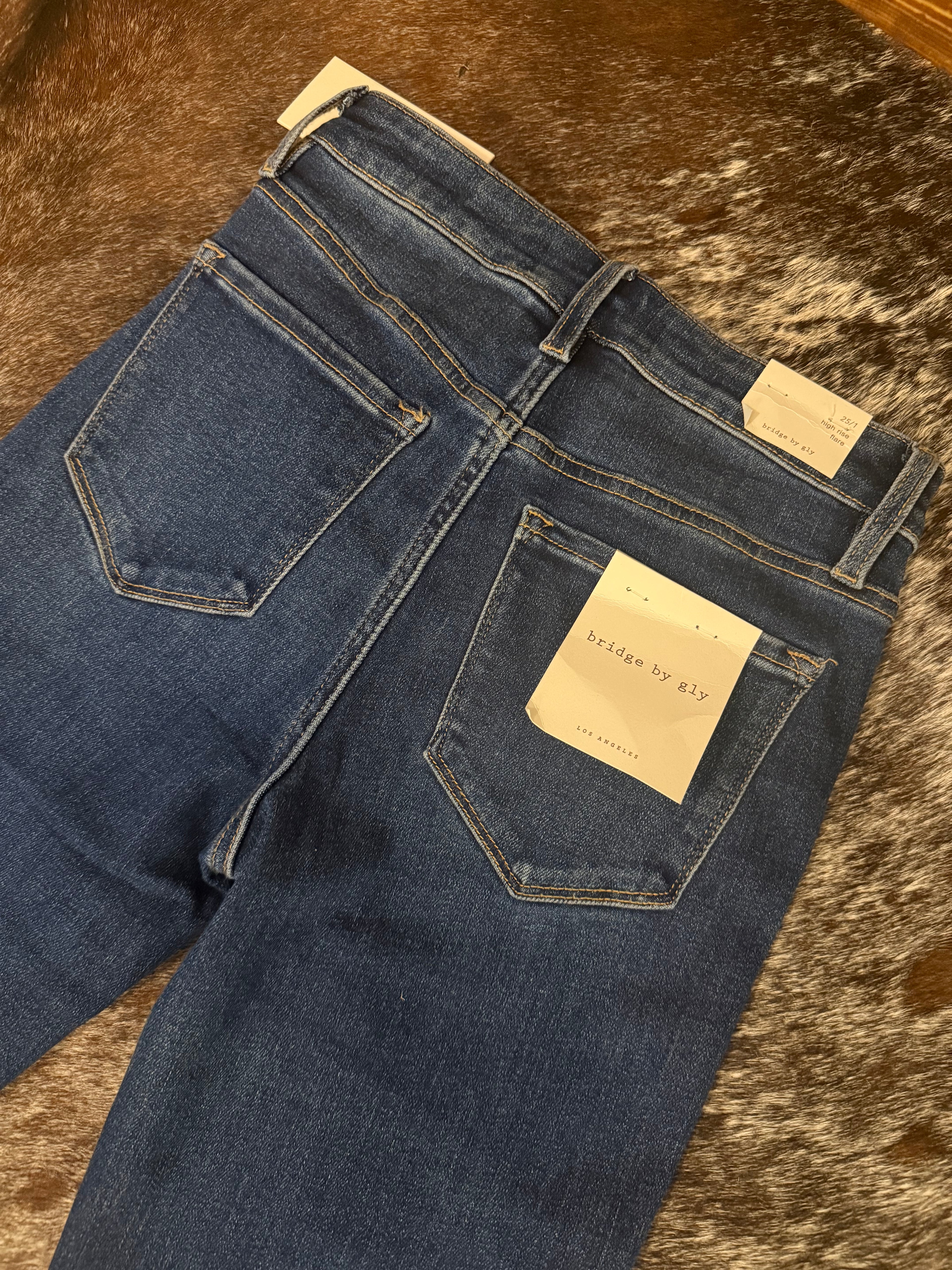 Bridge by Gly High Rise Flare Jeans R1036