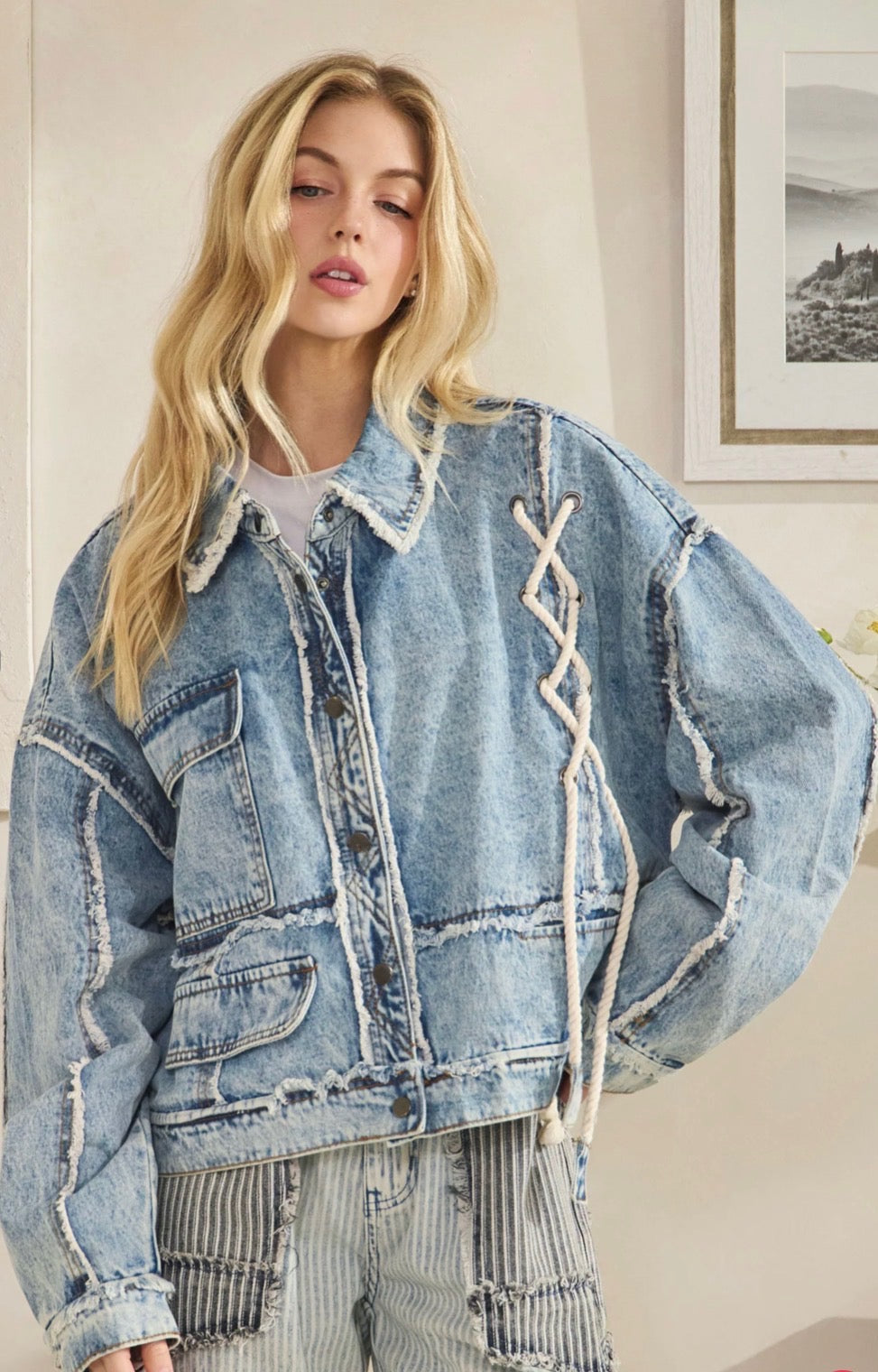 Rope Denim Jacket