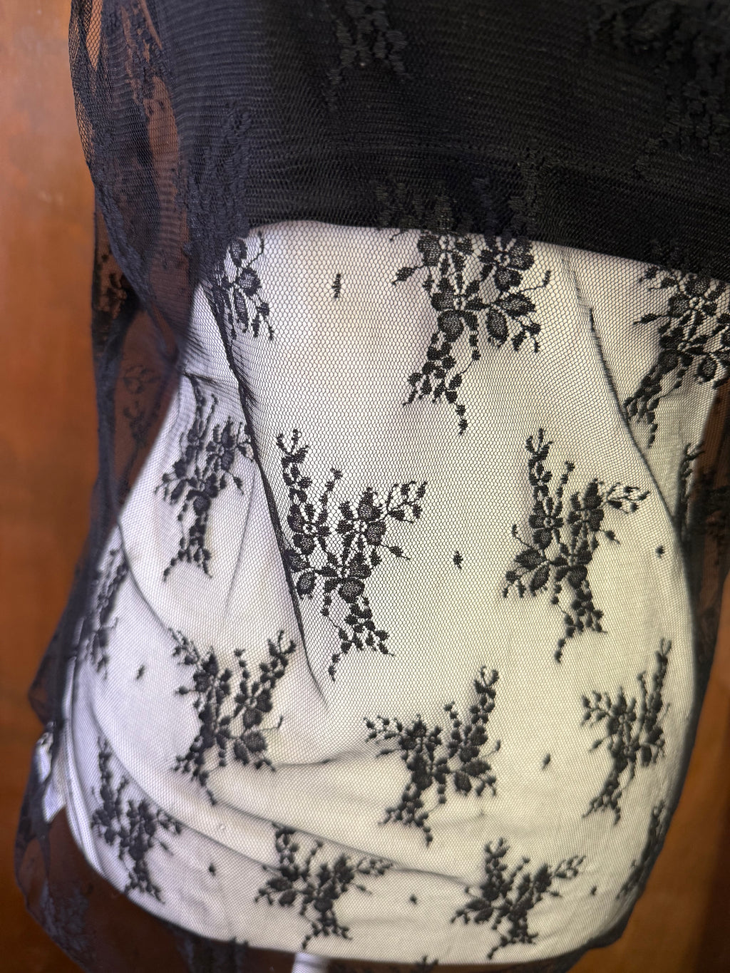 Black Lace Tank