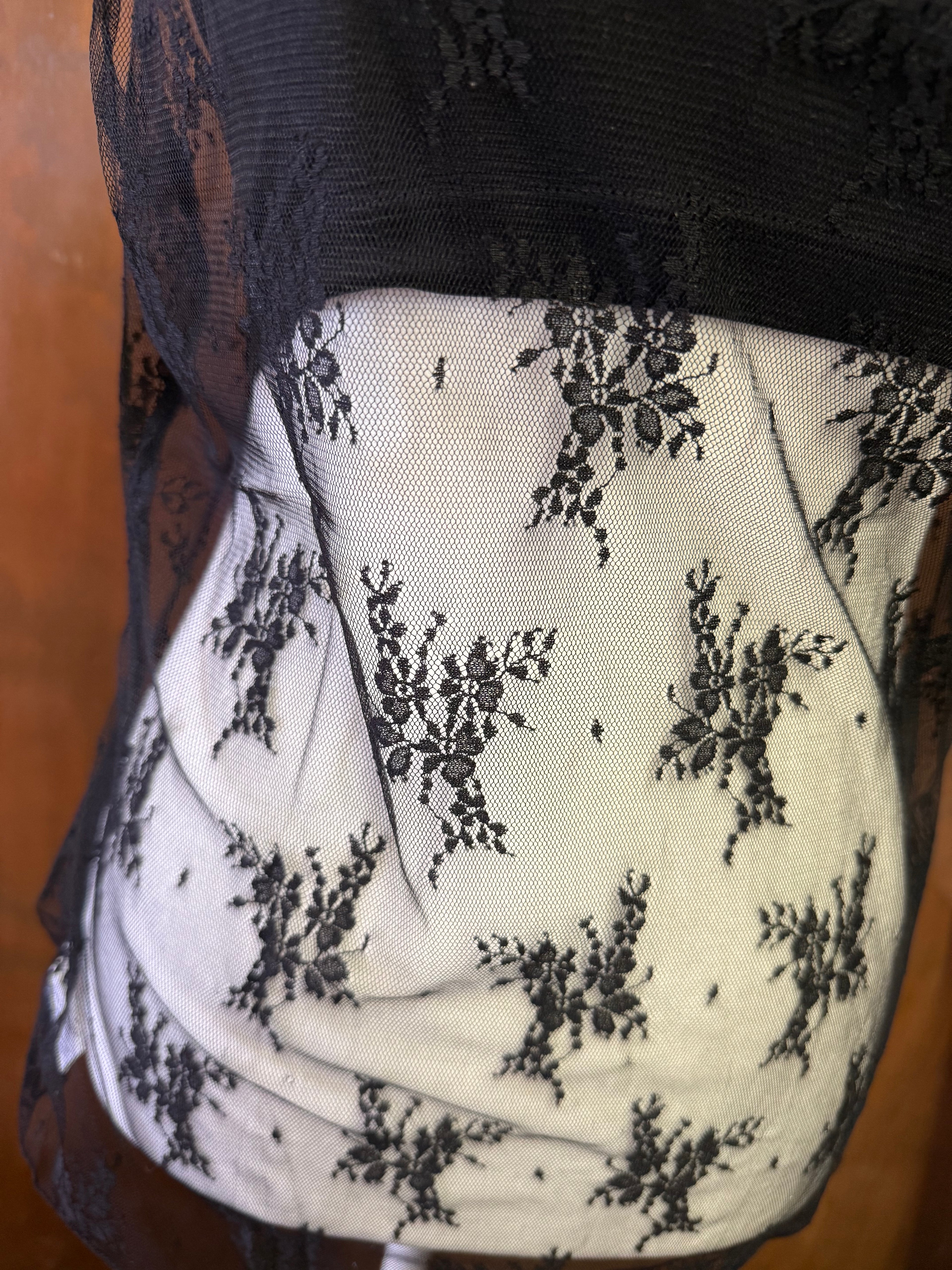 Black Lace Tank