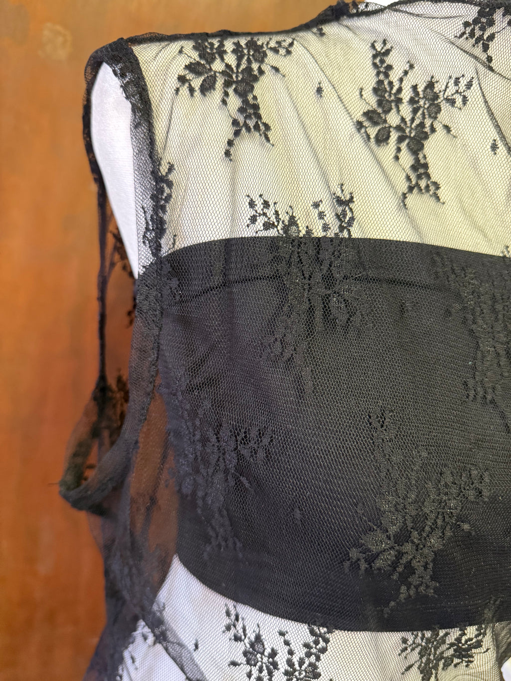 Black Lace Tank