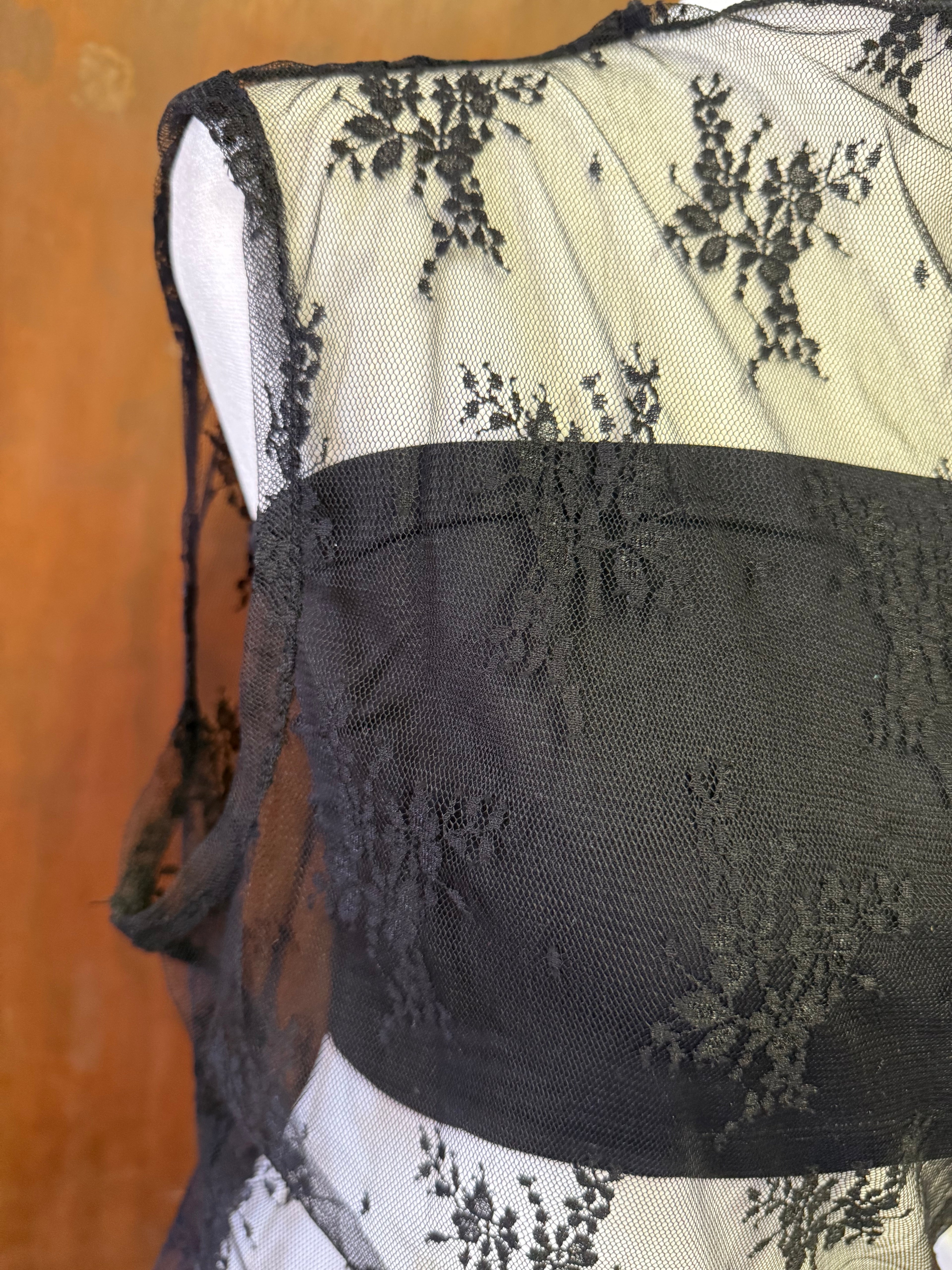 Black Lace Tank