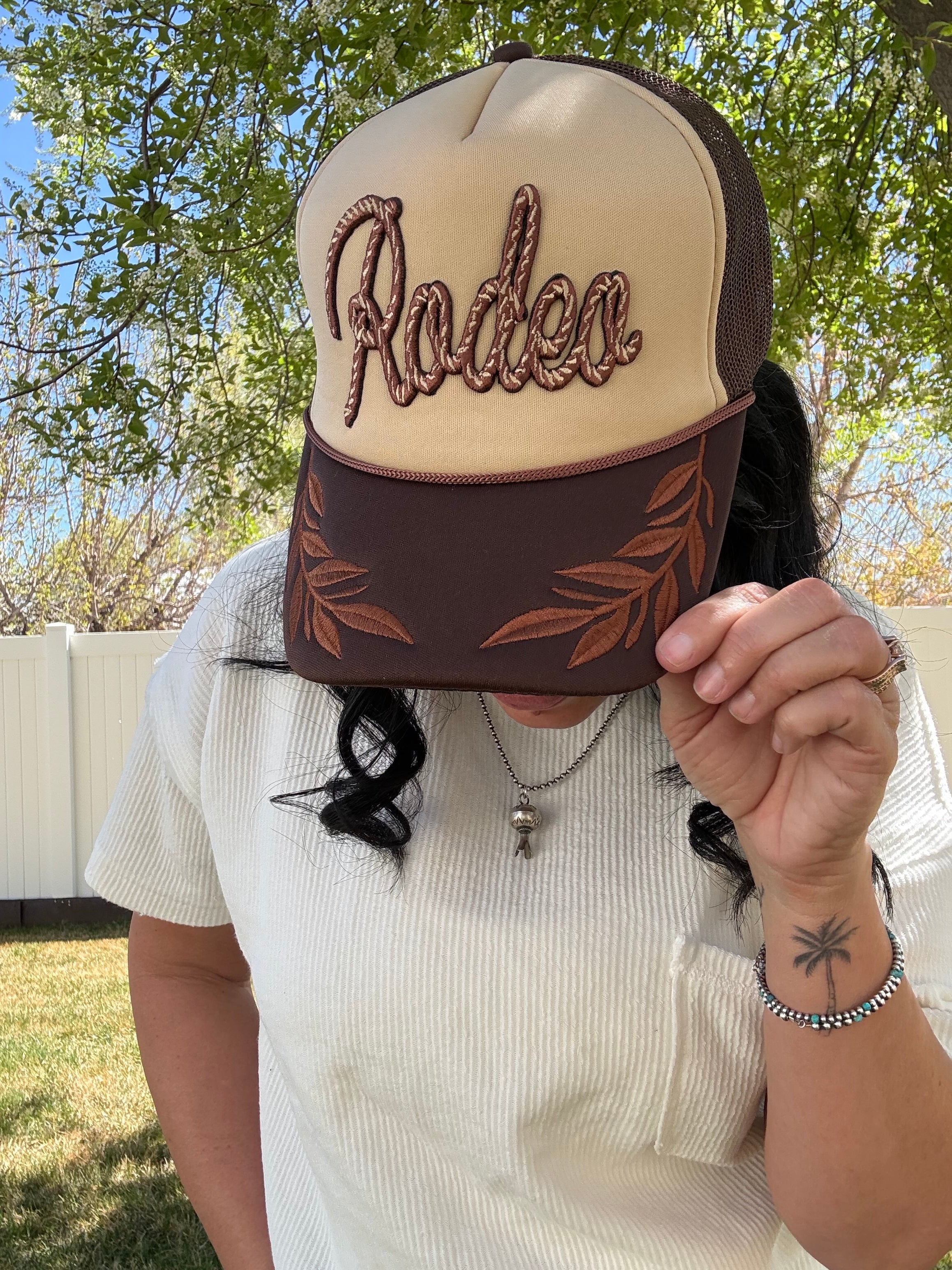 Rodeo Rope Trucker Hat