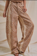Spotted Bambi Wide Leg Jeans