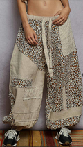 Cheetah Almond Joggers