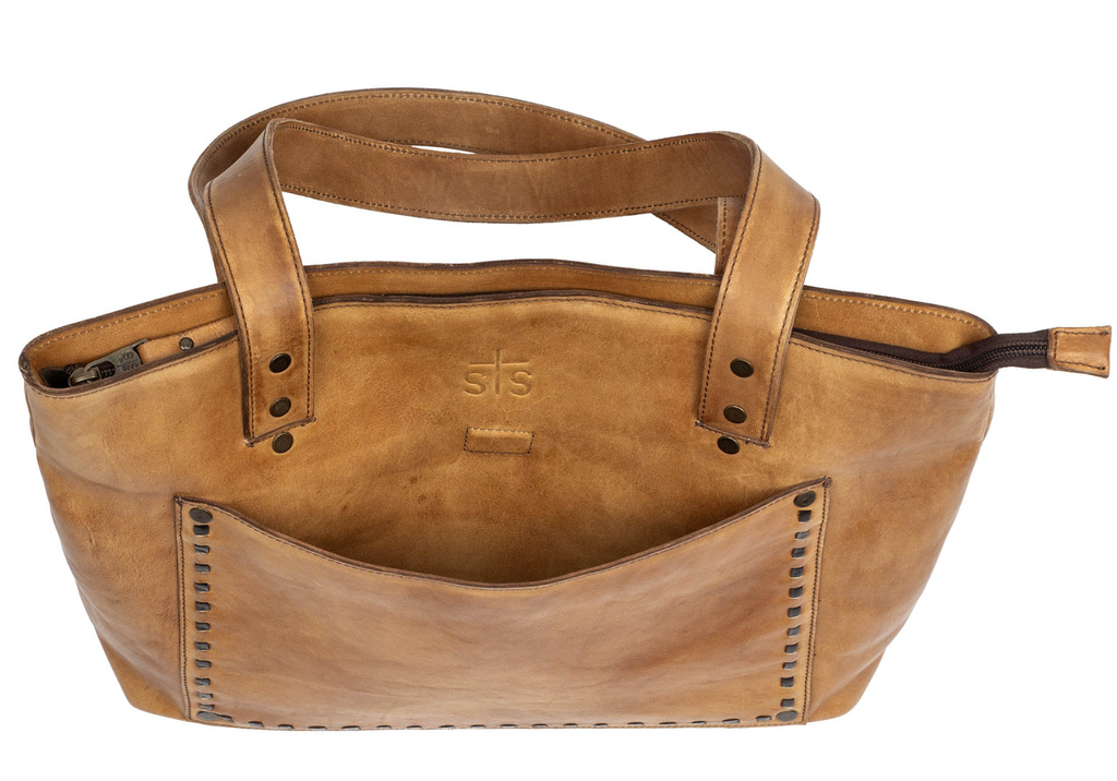 STS Bandera Tan Simple Tote Bag