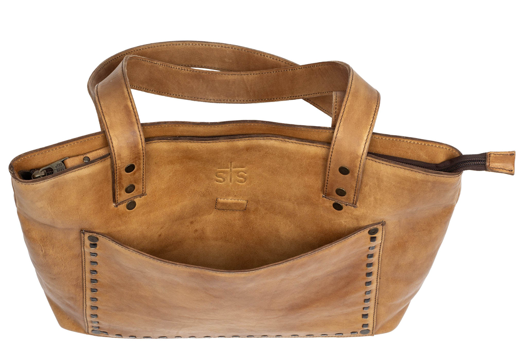STS Bandera Tan Simple Tote Bag