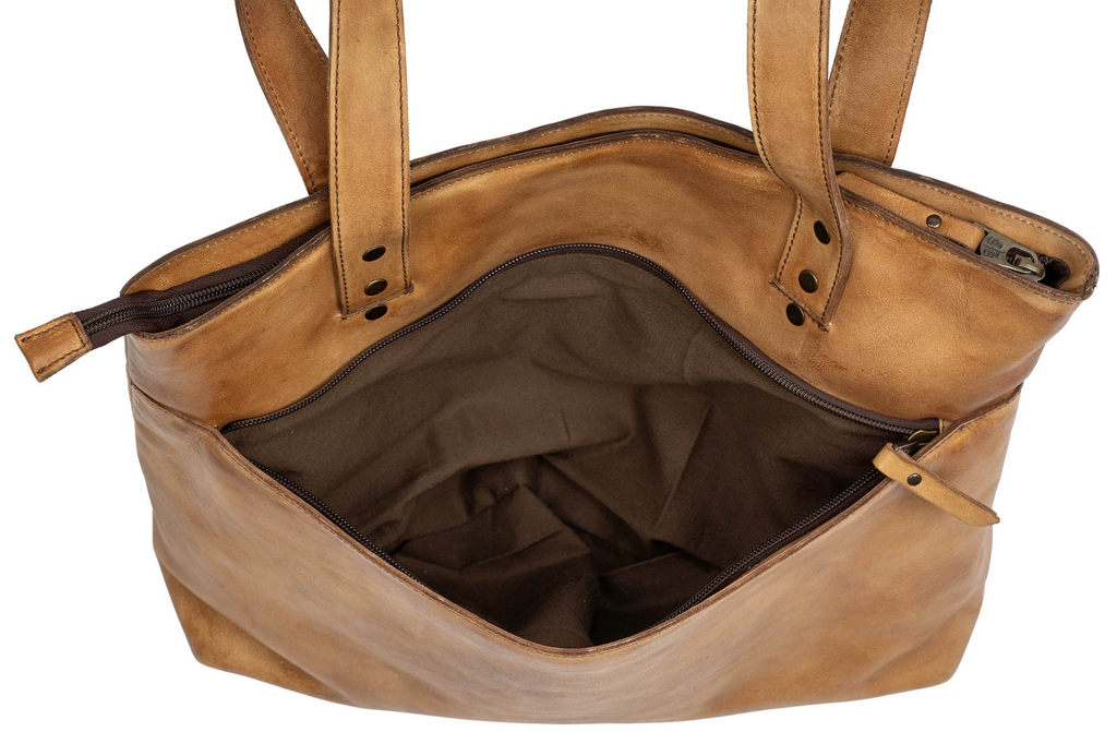 STS Bandera Tan Simple Tote Bag