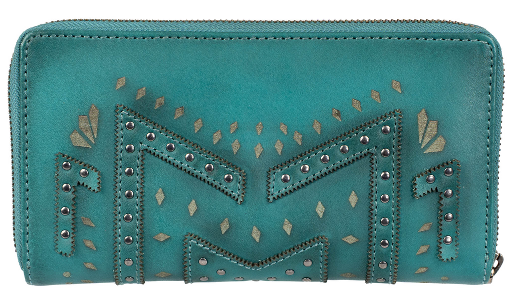 STS Wayfarer Turquoise Juniper Bi-Fold Wallet