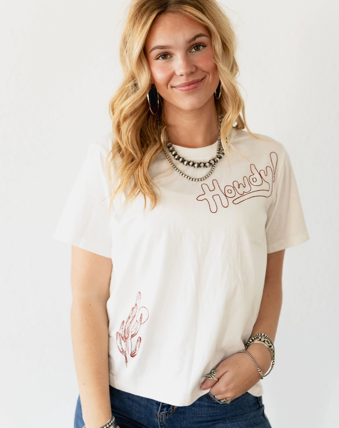 Howdy Cactus Tee