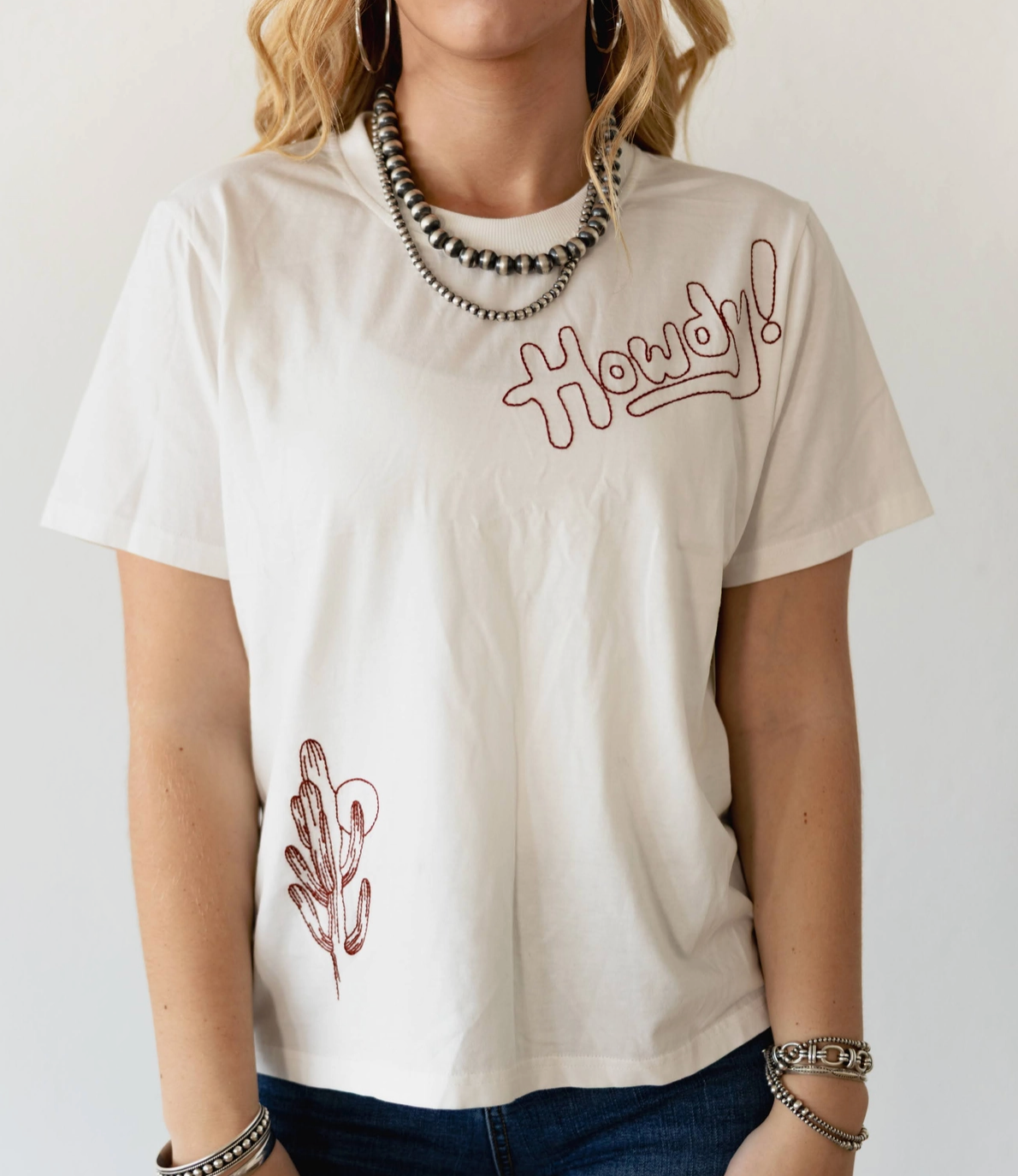 Howdy Cactus Tee