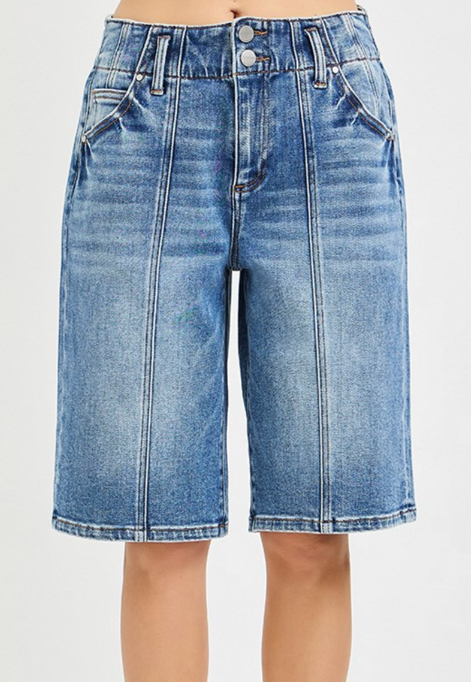 Slouchy Bermuda Shorts Plus RDS6427X