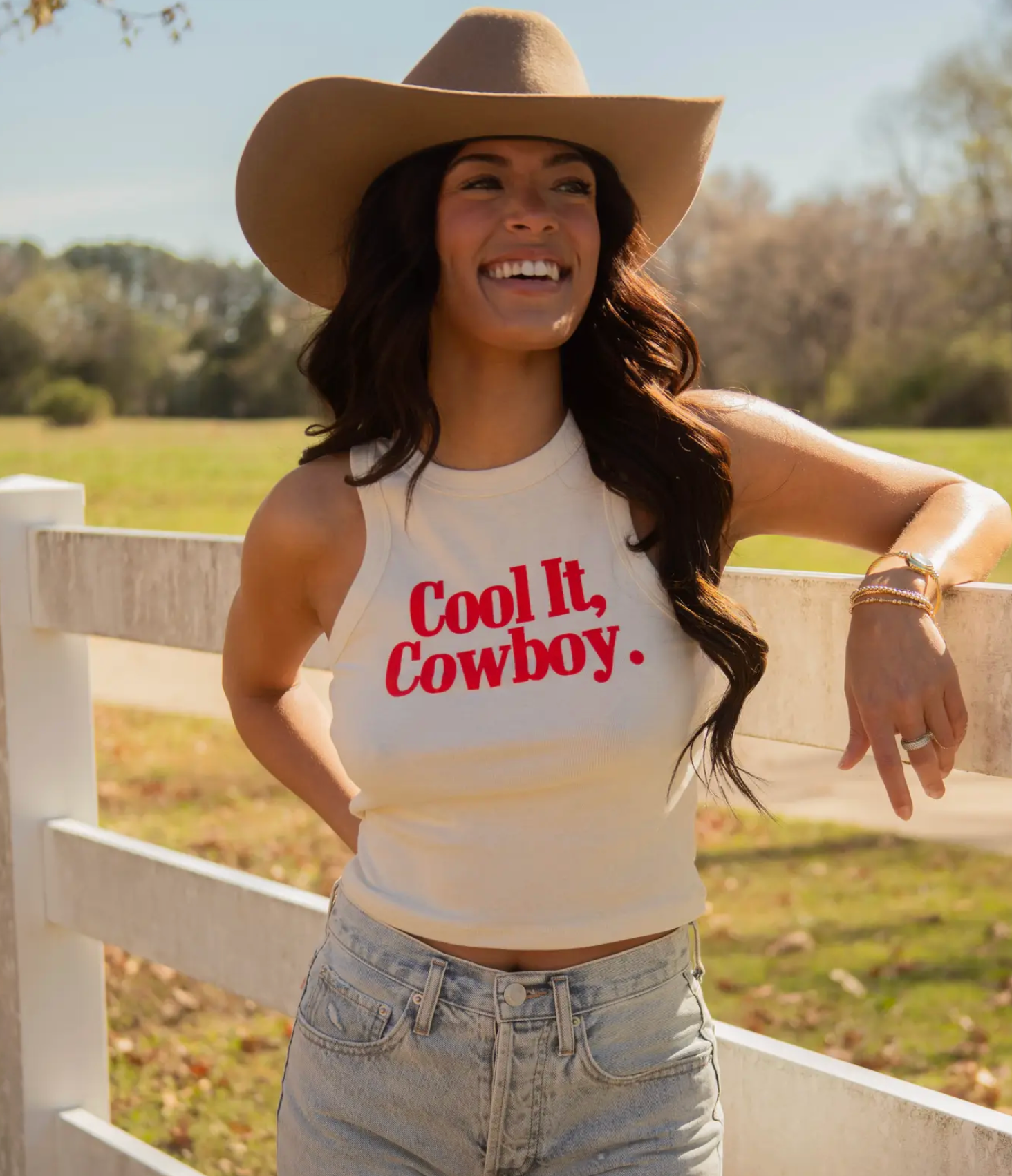 Cool it Cowboy Tank Top