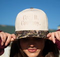 Cool It Cowboy Trucker Hat - Camo